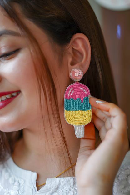 Charming Cone Hand-Made Earings